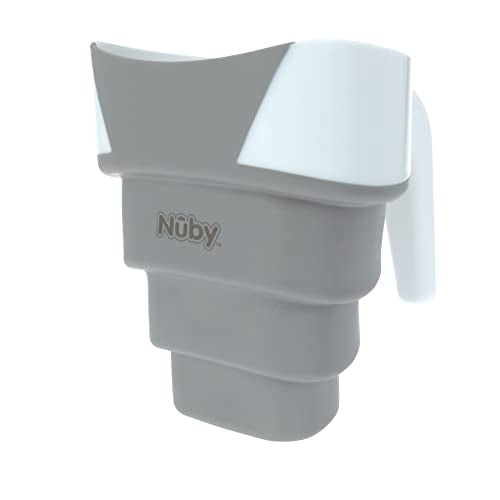 Image 1 of (Pack of 1) for the product Nuby Collapsible Rinse Pail for Baby Bath Time