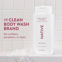 Thumbnail for Image 2 of Native Clean Body Wash Cherry & Vanilla Macaron 18 fl oz