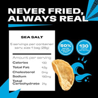 Thumbnail for Image 4 of popchips Sea Salt Potato Chips 5 oz Bags Pack of 5