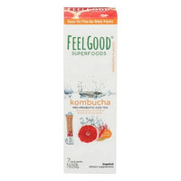 Thumbnail for Feelgood Organic Superfoods Kombucha Grapefruit 1.19 Oz