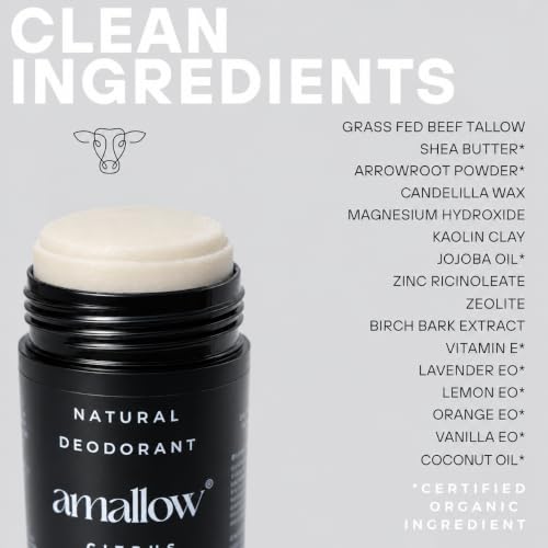 Image 5 of Amallow Natural Deodorant 2.6 oz