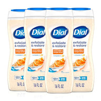 Thumbnail for Image 1 of Default Title for the product Dial Body Wash, Orange Peel & Cocoa Butter, Vitamin E, 16 Fl Oz, 4 Count