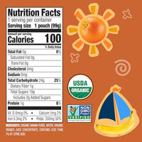Thumbnail for Image 2 of Earth's Best Organic Banana Orange Pouch, 3.5 oz (Pack of 12)