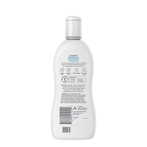 Image 5 of Cetaphil RESTORADERM Eczema Body Wash, Soothing, Hypoallergenic, 10oz