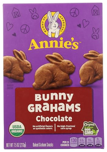 Image 1 of Default Title for the product Annie's Homegrown Chocolate Bunny Grahams, 7.5 oz