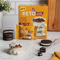 Thumbnail for Image 5 of Atkins Keto Cookies & Crème Clusters, 8 Count (Pack of 4)