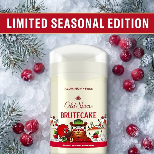 Image 6 of Old Spice Men's Deodorant, Brutecake, Aluminum Free, 3oz