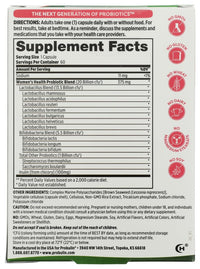 Thumbnail for Image 2 of Probulin Women’s Health Probiotic + Prebiotic for Vaginal, Gut & Immune Health - 20 Billion CFU - 12 Probiotic Strains, 60 Vegan Capsules