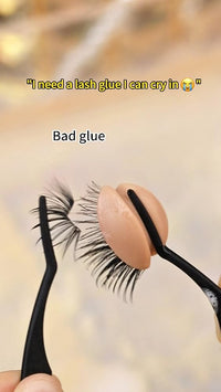 Thumbnail for Image 7 of VEYESBEAUTY Lash Bond and Seal Waterproof 2 in 1 Cluster Lash Glue Black