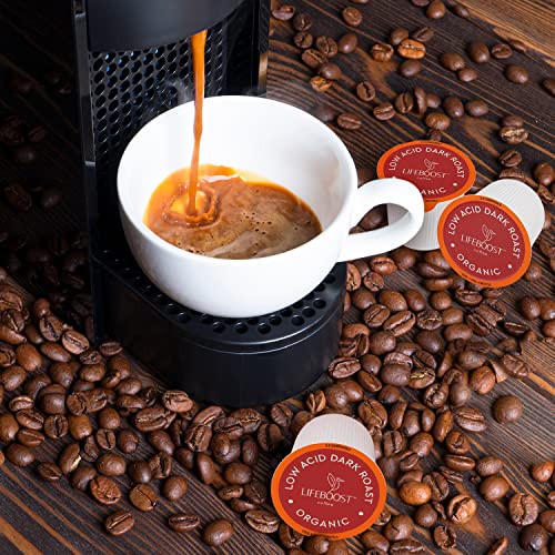 Image 3 of LIFEBOOST Dark Roast Low Acid Coffee K Cups 10 Count Pack of 2
