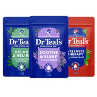 Thumbnail for Image 1 of Lavender, Eucalyptus, and Rosemary / 48 Ounce (Pack of 3) for the product Dr Teal's Epsom Salt Magnesium Soak