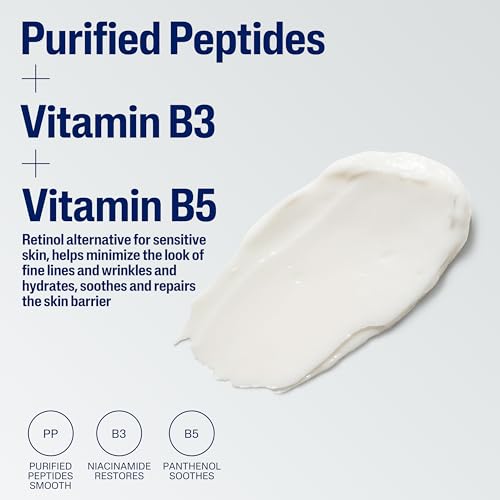 Image 4 of Cetaphil Healthy Renew Night Face Cream, Anti-Wrinkle, Peptides, 1.7oz