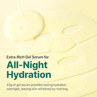 Thumbnail for Image 6 of GOODAL Green Tangerine Vita C Gel Mask, Deep Moisturizing Hydrogel Essence, Vitamin C Face Mask for Glass & Glow Skin, Overnight Facial Mask, Jelly Mask for Sensitive Skin, Korean Skin Care, 5EA