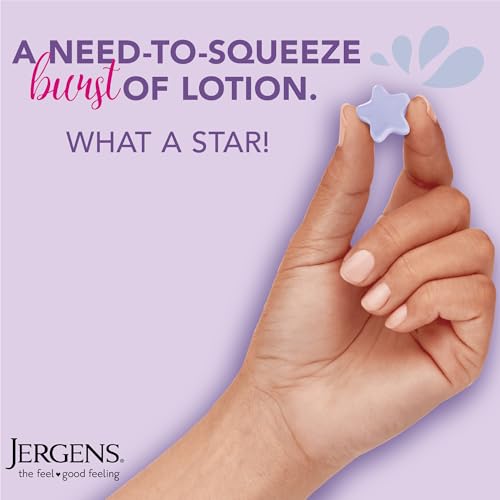 Image 2 of Jergens Lavender Lotion Bursts, Squishy Star-Shaped Moisturizer Bursts, 38 Ct (Pack of 12)