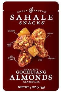 Thumbnail for Image 1 of Default Title for the product Sahale Snacks Gochujang Almonds Glazed Mix, Kosher, Gluten Free, 4 Ounce (Pack of 6)