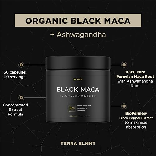 Image 6 of TERRA ELMNT Tongkat Ali and Black Maca Root Bundle