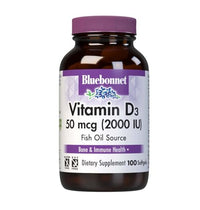 Thumbnail for Image 1 of Default Title for the product BlueBonnet Nutrition Vitamin D3 2000 IU, 100 Softgels