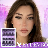 Thumbnail for Image 5 of EYDEVRO Wispy Lash Clusters Natural Eyelash Clusters 12-14mm Short Lashes