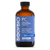 Thumbnail for Image 4 of Unflavored / 8 Fl Oz (Pack of 1) for the product BodyBio PC - Phosphatidylcholine for Brain, Cellular & Cognitive Health