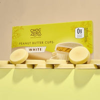 Thumbnail for Image 5 of ChocZero Sugar Free White Chocolate Peanut Butter Cups, 4 Pack