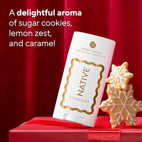 Image 4 of Native Deodorant, Holiday Edition, Sugar Cookie Scent, 72 Hour Odor Control, Aluminum Free