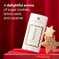 Thumbnail for Image 4 of Native Deodorant, Holiday Edition, Sugar Cookie Scent, 72 Hour Odor Control, Aluminum Free