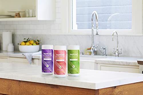 Image 5 of Method All-Purpose Cleaning Wipes, Pink Grapefruit, Multi-Surface, Compostable, 30 Count (Pack of 6)