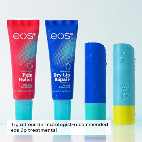 Image 6 of eos The Hero Lip Repair- Strawberry Extract, for Dry Skin, 0.35 oz, 2-Pack