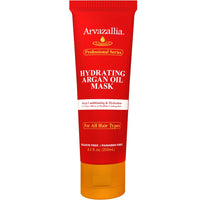 Thumbnail for Image 2 of 8.5 Fl Oz (Pack of 1) for the product Arvazallia Hydrating Argan Oil Hair Mask & Deep Conditioner For Dry Hair 8.45 oz Jar
