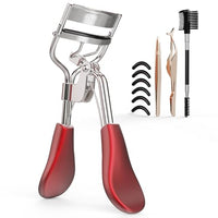 Thumbnail for Image 1 of Red for the product Kaasage Eyelash Curler, Professional Stainless Steel Makeup Eyelash Tool