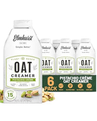 Thumbnail for Image 1 of Default Title for the product Elmhurst 1925 Pistachio Cre`me Oat Creamer - 16 Ounce (Pack of 6)