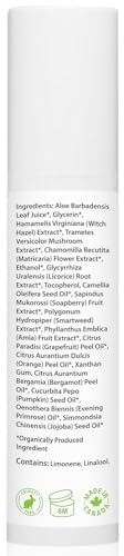 Thumbnail for Image 3 of Organic Vitamin C Facial Cleanser with Resveratrol - USDA Certified Organic Face Wash - 1.7 fl oz