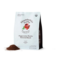 Thumbnail for Image 1 of Default Title for the product Chamberlain Coffee Ground Coffee - Peppermint Mocha Medium Roast, 10 Ounces