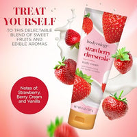 Thumbnail for Image 2 of Bodycology Shea Butter Body Cream, Strawberry Cheesecake, 8 oz