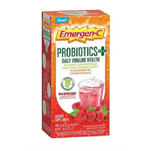 Emergen-C Probiotics + Raspberry 14 Count