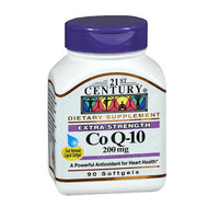 Thumbnail for 21st Century Co Q10 Softgels Extra Strength 200 mg 90 Caps