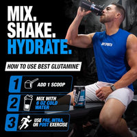Thumbnail for Image 5 of BPI Sports Best Glutamine Supplement – Berry Citrus Flavor, 50 Servings