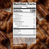 Thumbnail for Image 5 of RAW Whey Protein Powder Isolate Cinnamon Crunch 1.7 lbs