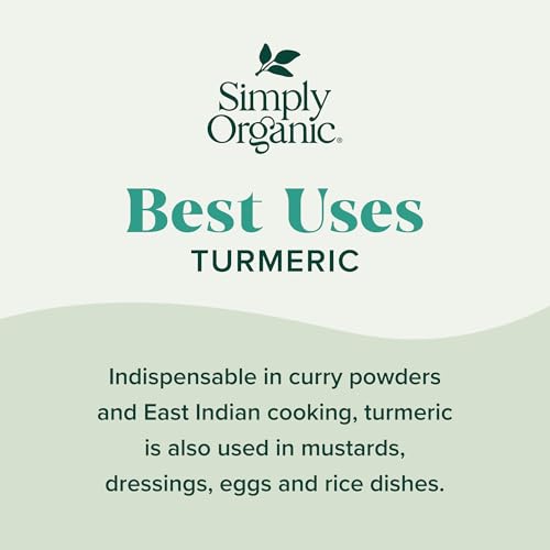 Image 7 of Simply Organic Ground Turmeric Root, 2.38 Ounce, Pack of 3