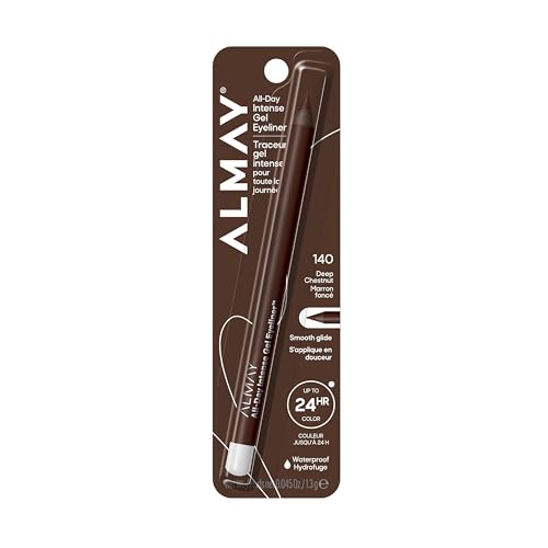 Image 1 of 140 Deep Chestnut / 1 Count (Pack of 1) for the product Almay All-Day Intense Gel Eyeliner