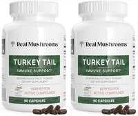 Thumbnail for Image 2 of 90 Count (Pack of 2) for the product Real Mushrooms Organic Turkey Tail Capsules for Wellness, 90ct