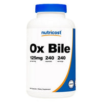 Thumbnail for Nutricost Ox Bile Capsules 125 Mg 240 Count