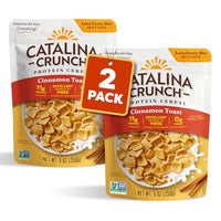 Thumbnail for Image 1 of Default Title for the product Catalina Crunch Protein Cereal, Cinnamon Toast, 9 oz Bag (Pack of 2)