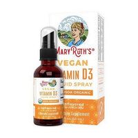 Thumbnail for MaryRuth's Organic Vegan Vitamin D3 Liquid Spray Unflavored 1 Oz