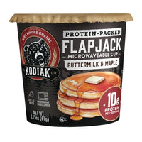 Thumbnail for Image 3 of KODIAK CAKES Instant Pancake & Flapjack Cups, Buttermilk & Maple, High Protein, 100% Whole Grains, Pack of 12