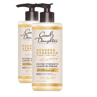Thumbnail for Image 3 of 10 Fl Oz (Pack of 2) / Leave In Cream for the product Carol's Daughter Goddess Strength Leave In Conditioner Cream