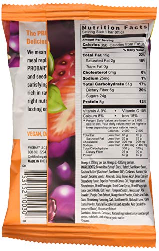 Image 2 of PROBAR Meal Bar Superfruit Slam Pack of 12 Bars