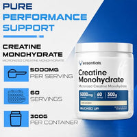 Thumbnail for Image 5 of Bucked Up Pure Micronized Creatine Monohydrate 300 Grams