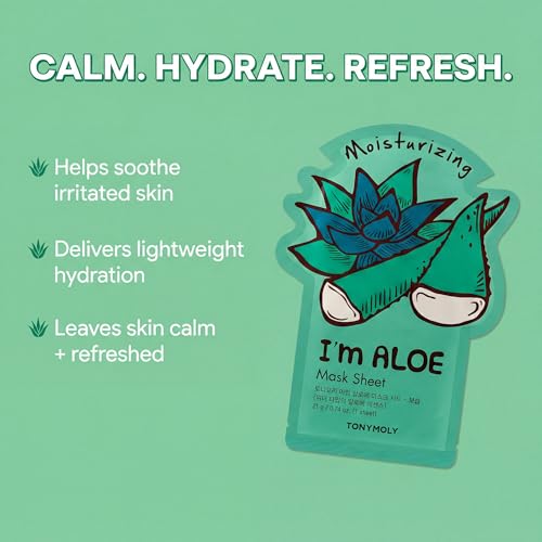 Image 2 of TONYMOLY I'm Face Sheet Masks - Hydrating & Soothing Korean Skincare