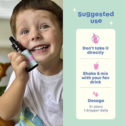 Image 6 of JoySpring Sulforaphane for Kids, BrainyBrocc Broccoli Seed Drops, 30 Ct